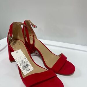 Red women’s heel